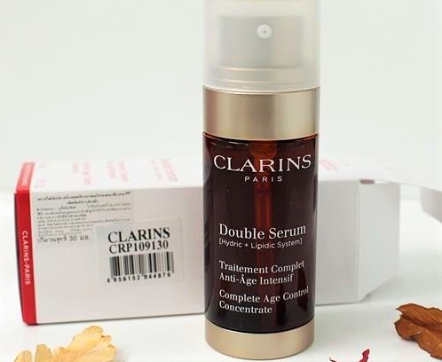 CLARINS,Double Serum Hydric+Lipidic System Traitement Complet Anti-Age Intensif 30 ml.,Double Serum Hydric+Lipidic System Traitement Complet Anti-Age Intensif,Double Serum Hydric+Lipidic System Traitement Complet Anti-Age Intensif ราคา,Double Serum Hydric+Lipidic System Traitement Complet Anti-Age Intensif รีวิว